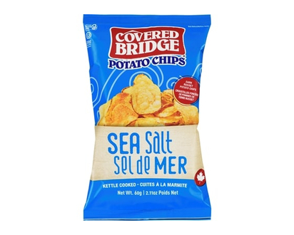 Covered Bridge Potato Chips Sea Salt - 60.0 G