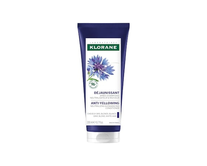 Klorane Revitalisant déjaunissant à la Centaurée BIO - Cheveux gris, blonds - 200 ML