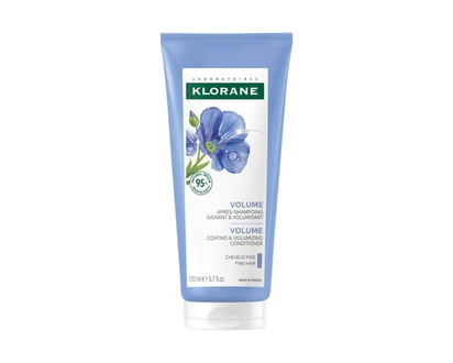 Klorane Conditioner with ORGANIC Flax - Volume - Fine hair - 200 ML