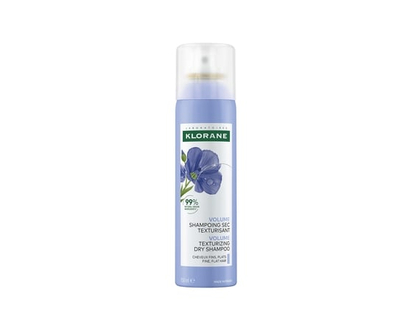Klorane Shampoing sec Volume au Lin BIO - Cheveux fins, sans volume - 150 ML