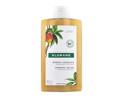 Klorane Shampooing Nutrition à la Mangue - Cheveux secs - 400 ML