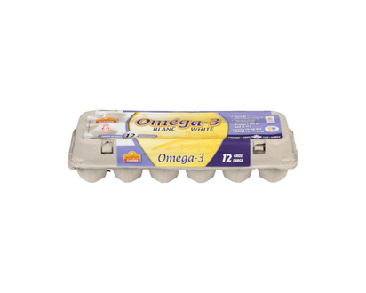 Goldegg Omega 3 White Eggs - 12.0 EA