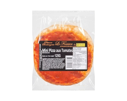 Fraisier Pizza, Mini Tomato Basil - 125.0 G
