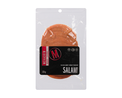 Kosher Mehadrin Kosher Sliced Beef Salami - 125.0 G