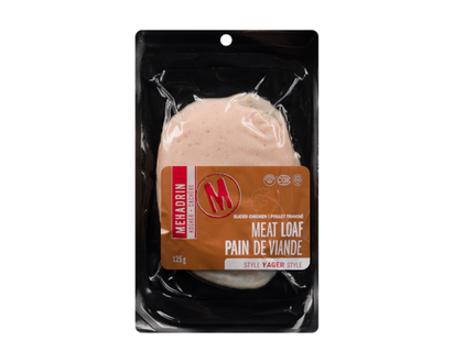 Kosher Mehadrin Cachère Pain de Viande Style Yager Poulet Tranché - 125.0 G