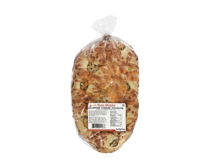 Buns Master Jalapeno Cheese Focaccia - 377.0 G