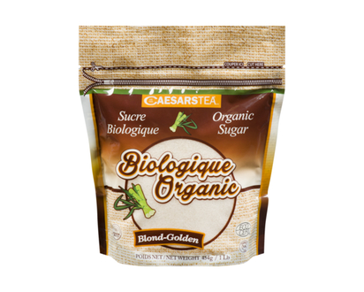 Caesarstea Organic Golden Cane Sugar - 454.0 G