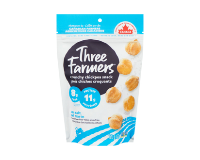 Three Farmers Lightly Salted Roasted Chickpeas - 120.0 G
