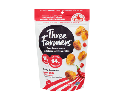 Three Farmers Sweet Chili Fava Beans - 140.0 G