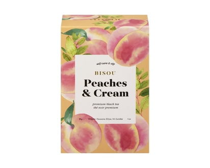 BISOU Premium Black Tea Peaches & Cream - 30.0 G