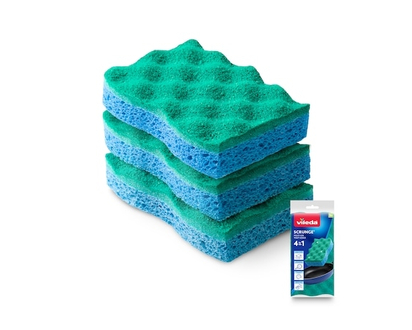 Vileda Scrunge Multi use - 3-Pack - 1.0 EA