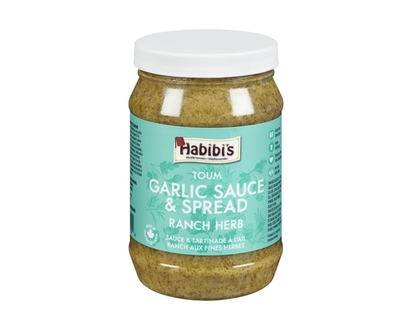Habibi's Toum Garlic Sauce & Spread Ranch Herb - 400.0 G
