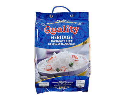 Quality Riz basmati Heritage - 3.63 KG
