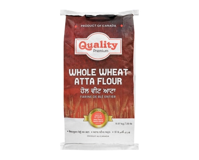 Quality Whole Wheat Atta Flour - 9.07 KG