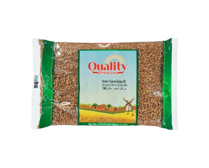 Quality Brown Coarse Bulgur #3 - 0.907 KG