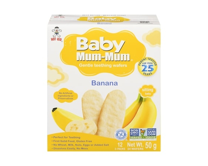 Hot Kid Baby Mum Mum, Banana - 50.0 G
