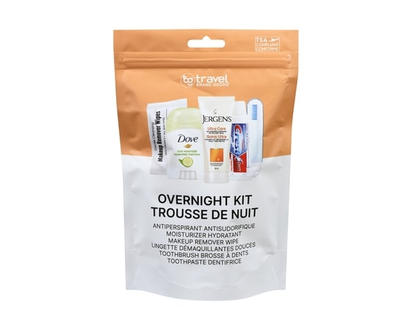 Travel Brand Goods Overnight Kit - Travel & Trial Size - 5.0 EA