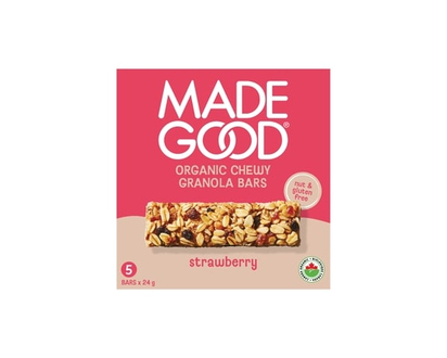 Made Good Strawberry Granola Bars 5pk - 120.0 G
