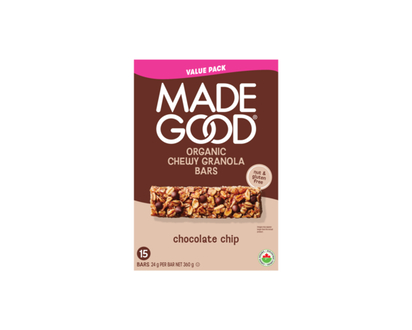 Made Good Chocolate Chip Granola Bars 15pk - 360.0 G