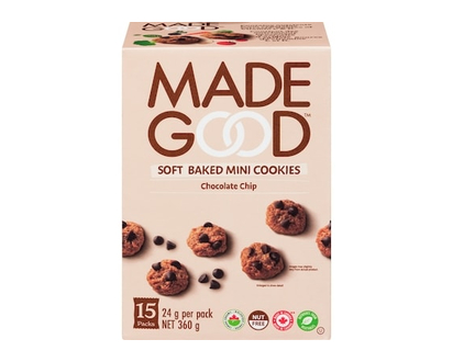 Made Good Soft Baked Mini Cookies Chocolate Chip - 360.0 G