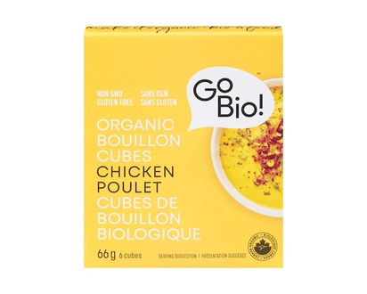 Go Bio Organic Chicken Bouillon Cubes - 66.0 G