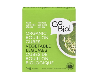 Go Bio Organic Vegetable Bouillon Cubes - 66.0 G