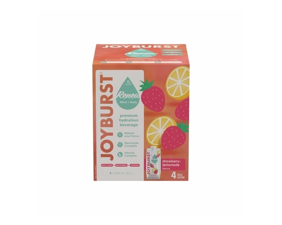 Hydration Drink Strawberry Lemonade 500ml x 4 - 500.0 ML