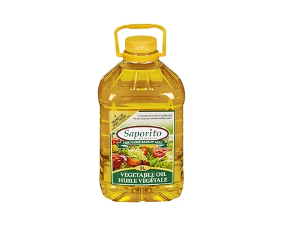 Saporito Vegetable Oil - 3.0 L