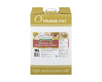 Huile d'arachide pressée à froid - 16.0 L