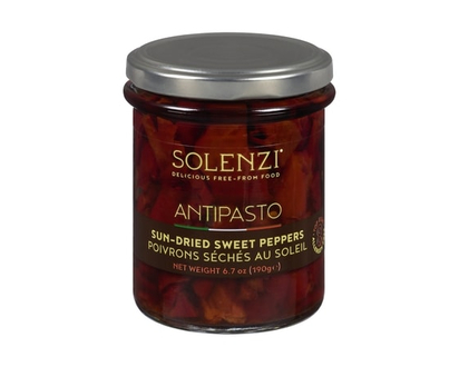 Solenzi Antipasto Sun-Dried Sweet Peppers - 190.0 G