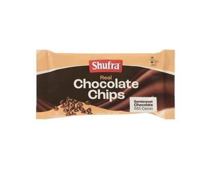 Shufra Real chocolate chips semisweet chocolate 55% cacao - 255.0 G