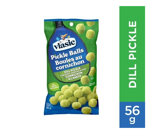 Dill Pickle-Flavoured Corn Puffs - 56.0 G