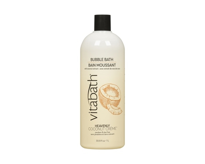 Vitabath Coconut Creme Bubble BathÂ - 1.1 L