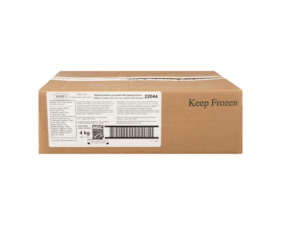 Haddock, Frozen Battered - 4.0 KG