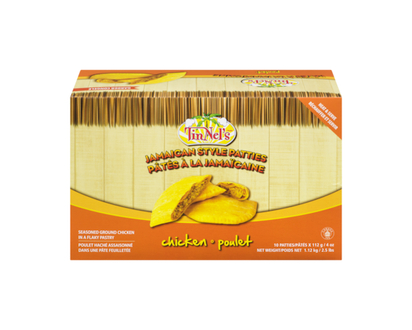 Tinnel's Jamaican Chicken Patties - 1.12 KG