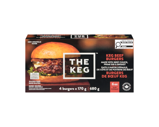 Beef Burgers Chuck, Prime Rib And Brisket - 680.0 G