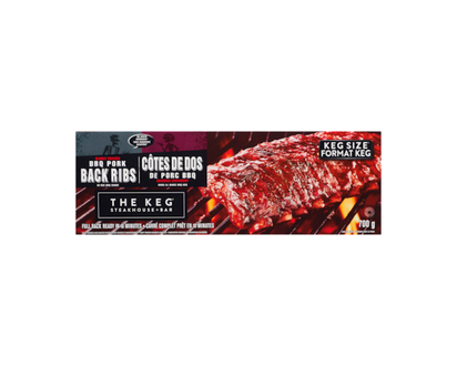 The Keg BBQ Pork Back Ribs - 700.0 G
