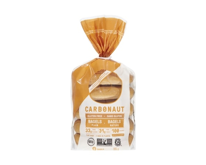 Carbonaut Bagels Plain - 335.0 G