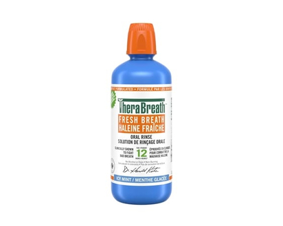 TheraBreath Icy Mint Fresh Breath Oral Rinse 1L - 1 L