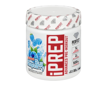 Perfect Sports Iprep Advanced Pre-Workout Powder Intense Blue Raspberry - 300.0 G