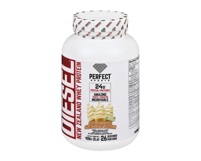 Perfect Sports Diesel New Zealand Whey Protein + Vanilla Ice Cream Flavour - 908.0 G