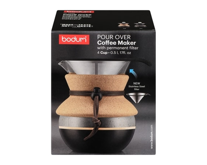Bodum Pour Over Coffee Maker With Permanent Filter - 1.0 EA