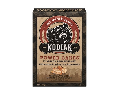 KODIAK CAKES Power Cakes Flapjack & Waffle Mix, Chocolate Chip - 621.0 G