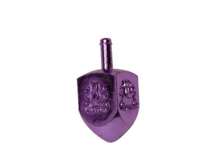 Multi Color Mettalic Dreidels (Medium) - 1.0 EA