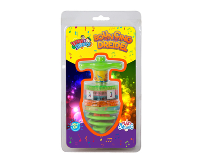 Bouncing Dreidel, Musical Toy - 1.0 EA
