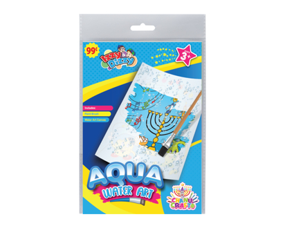 Chanukah Aqua Art - 1.0 EA