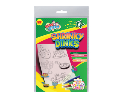 Chanukah Shrinky Dink - 1.0 EA