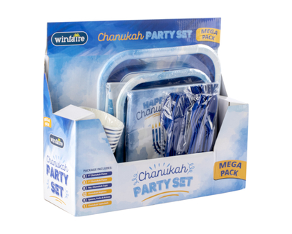 Chanukah Party Set (Blue) - 1.0 EA