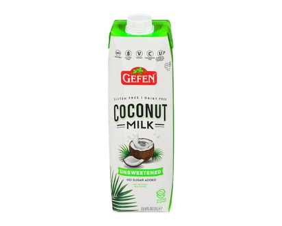 Gefen Coconut Milk Unsweetened - 1.0 L