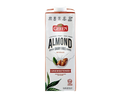 Gefen Almond Beverage Unsweetened - 1.0 L